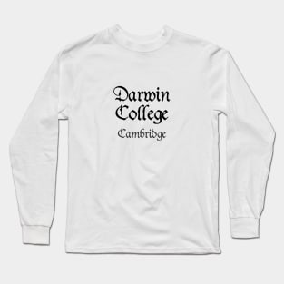 Cambridge Darwin College Medieval University Long Sleeve T-Shirt